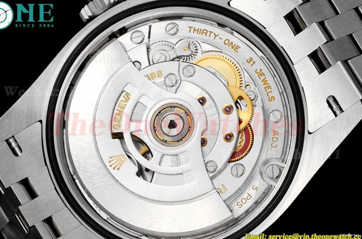 VSF 126234 VS3235 Jub 36mm Green Motif SS SS Datejust Stk Palm 0115